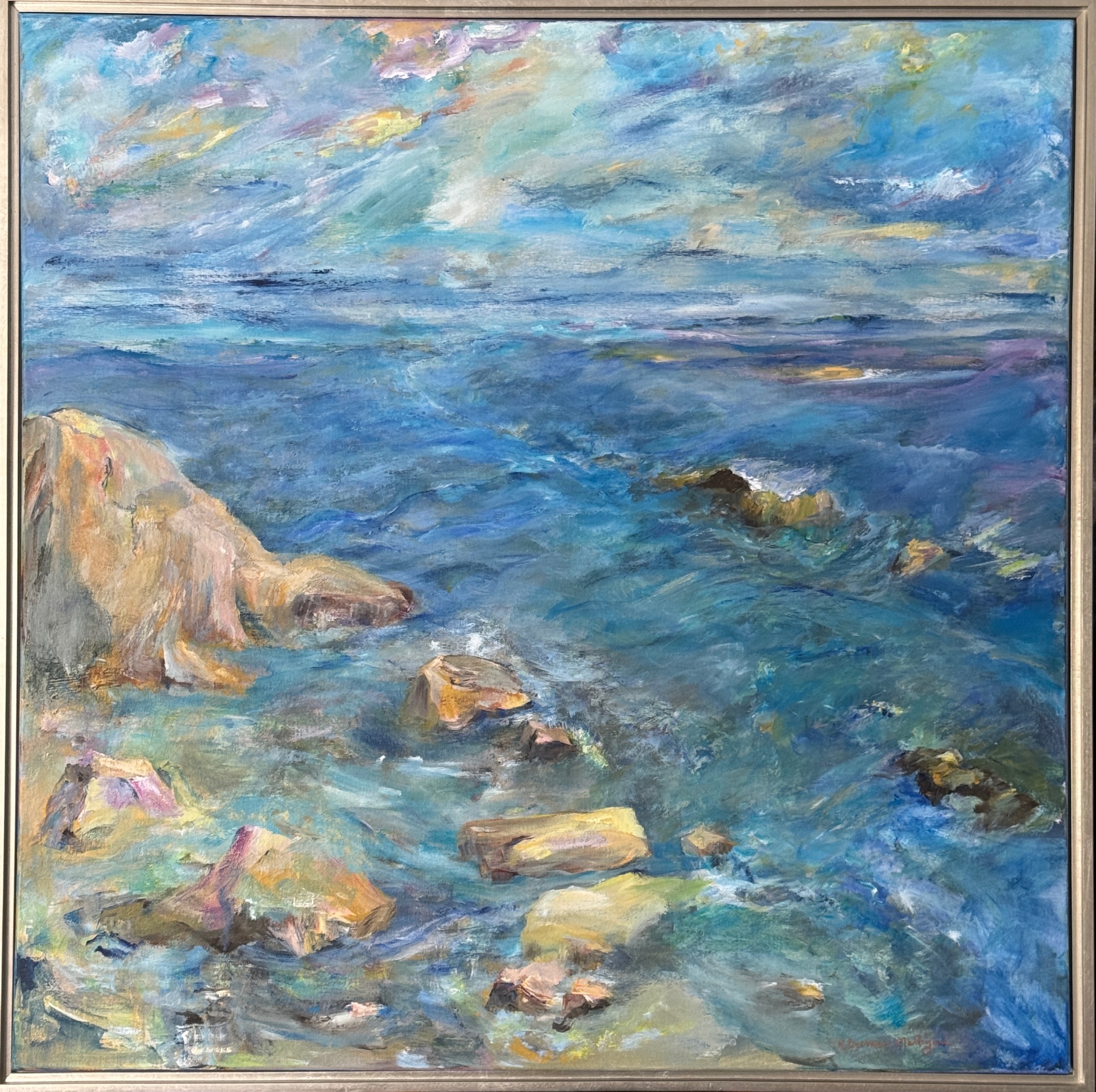 acrylic painting on canvas